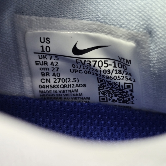 Nike Pegasus Easyon Olympic Team USA‎ Running Shoes FV3705-100 Women's Size 10 - Picture 8 of 8